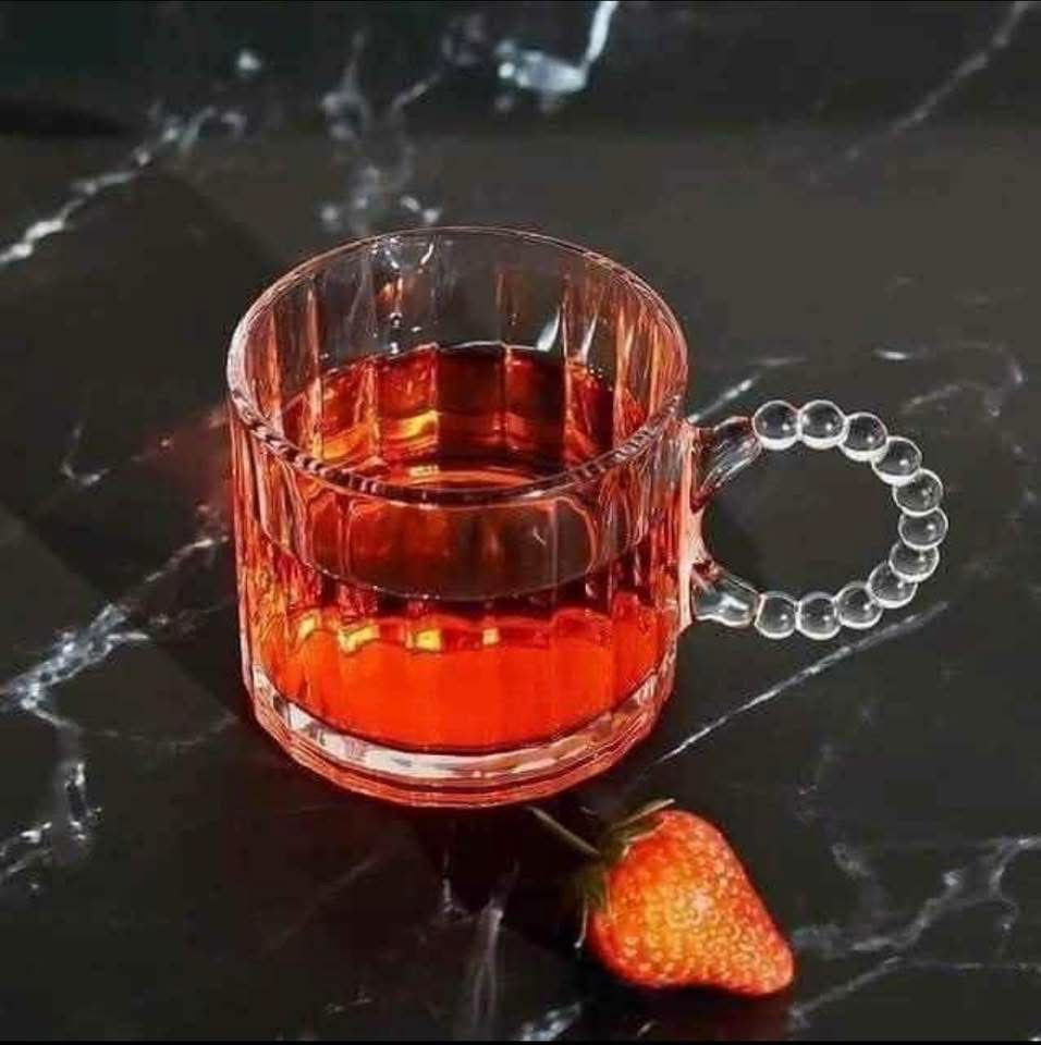 Lot de 3 Tasses Élégantes “Bubbly Glass” 300ml